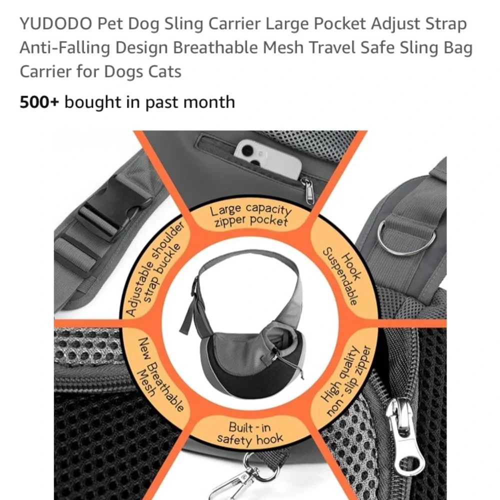 Like new YUDODO Pet Carrier Small